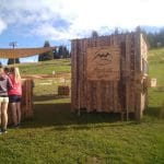 Mountain Games stand Woody Box